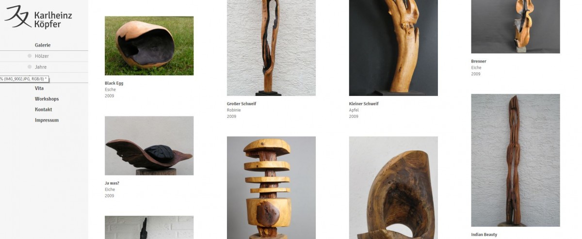 Bildausschnitt aus meiner Online-Galerie