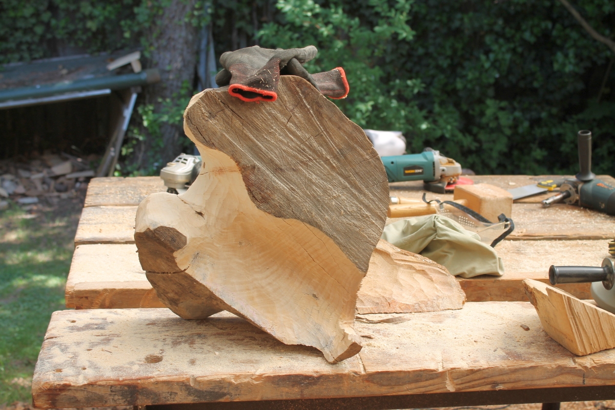 Das ist das Holz von Thomas 2