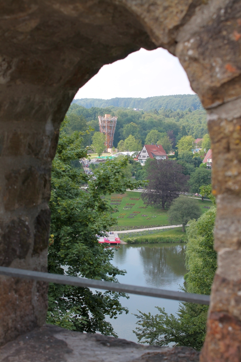 das sist der Turm zum Waldwipfelpfad