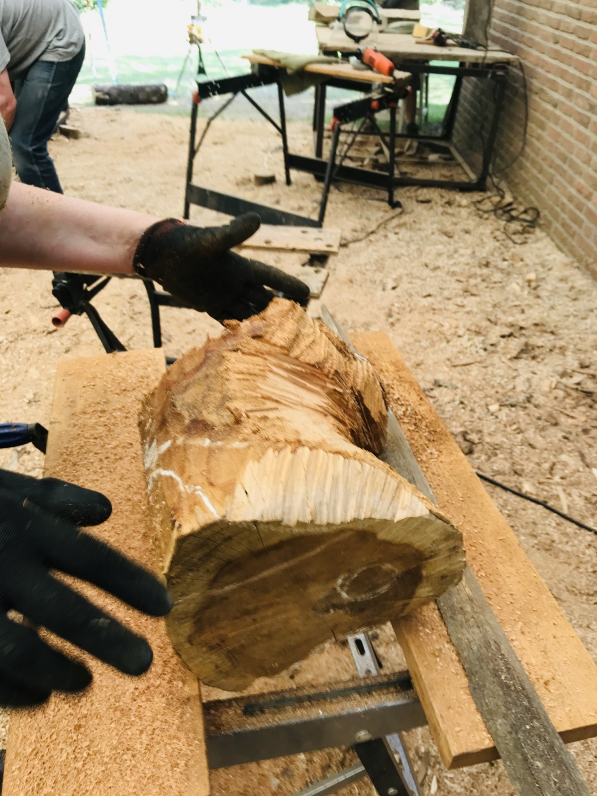 Das ist Kirstens Holz.