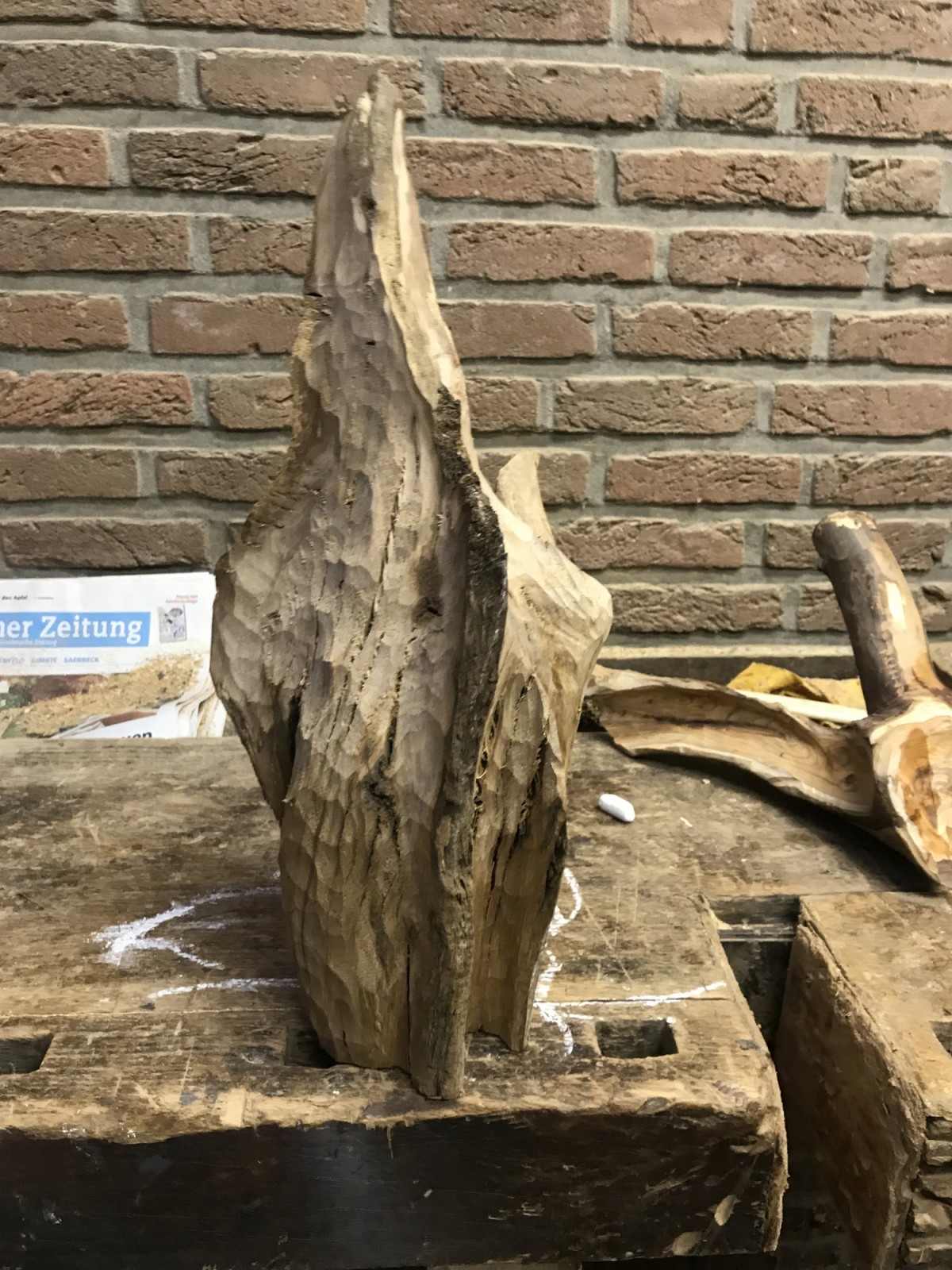 Erste Konturen sind schon erkennbar