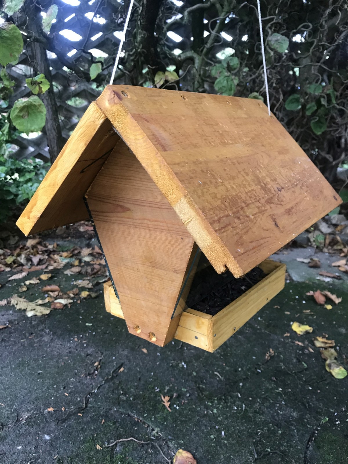 Futterplatz für die Singvögel