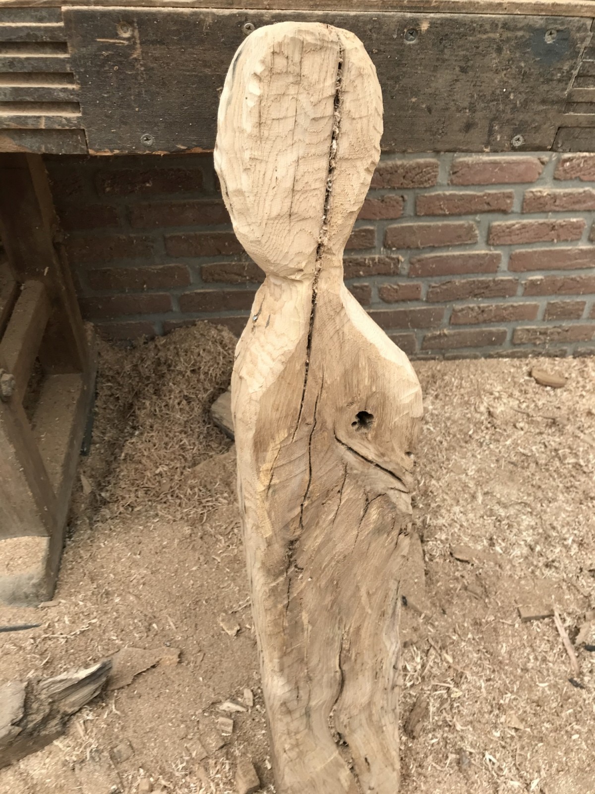 Das ist Georgs Arbeit - eine von zweien