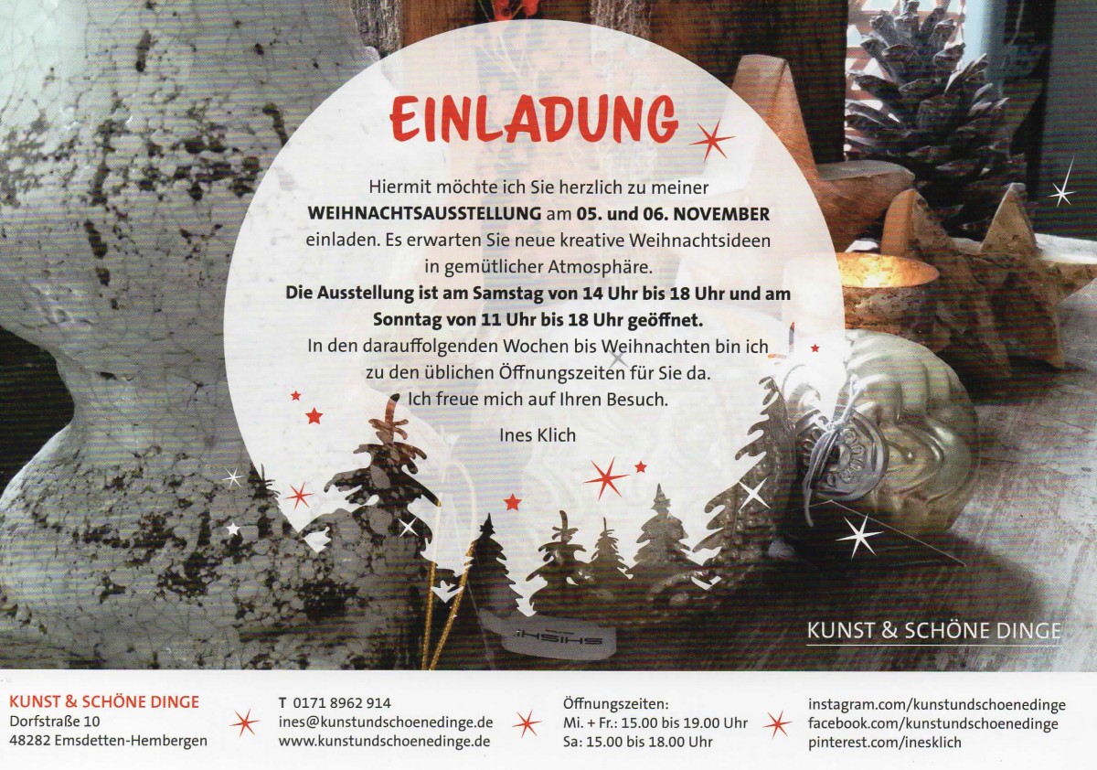 Einladung