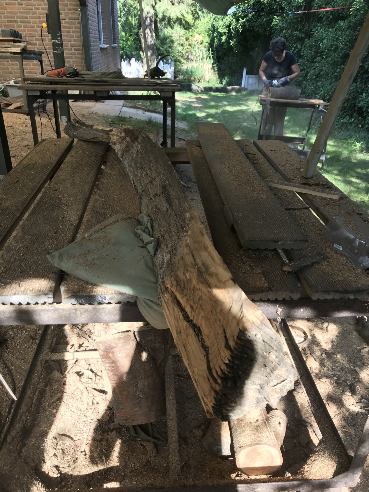 Nimm doch mal ein richtiges Holz.