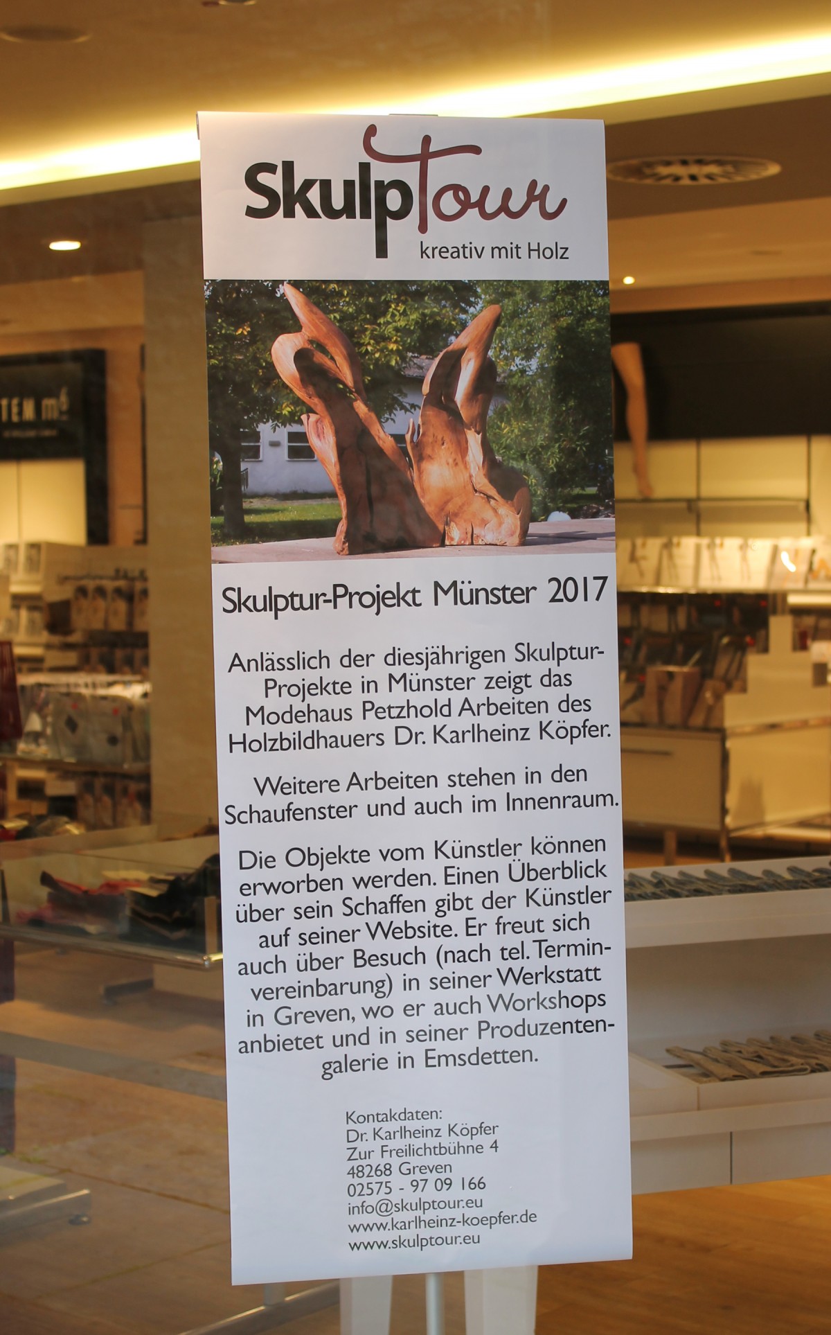 die Infotafel