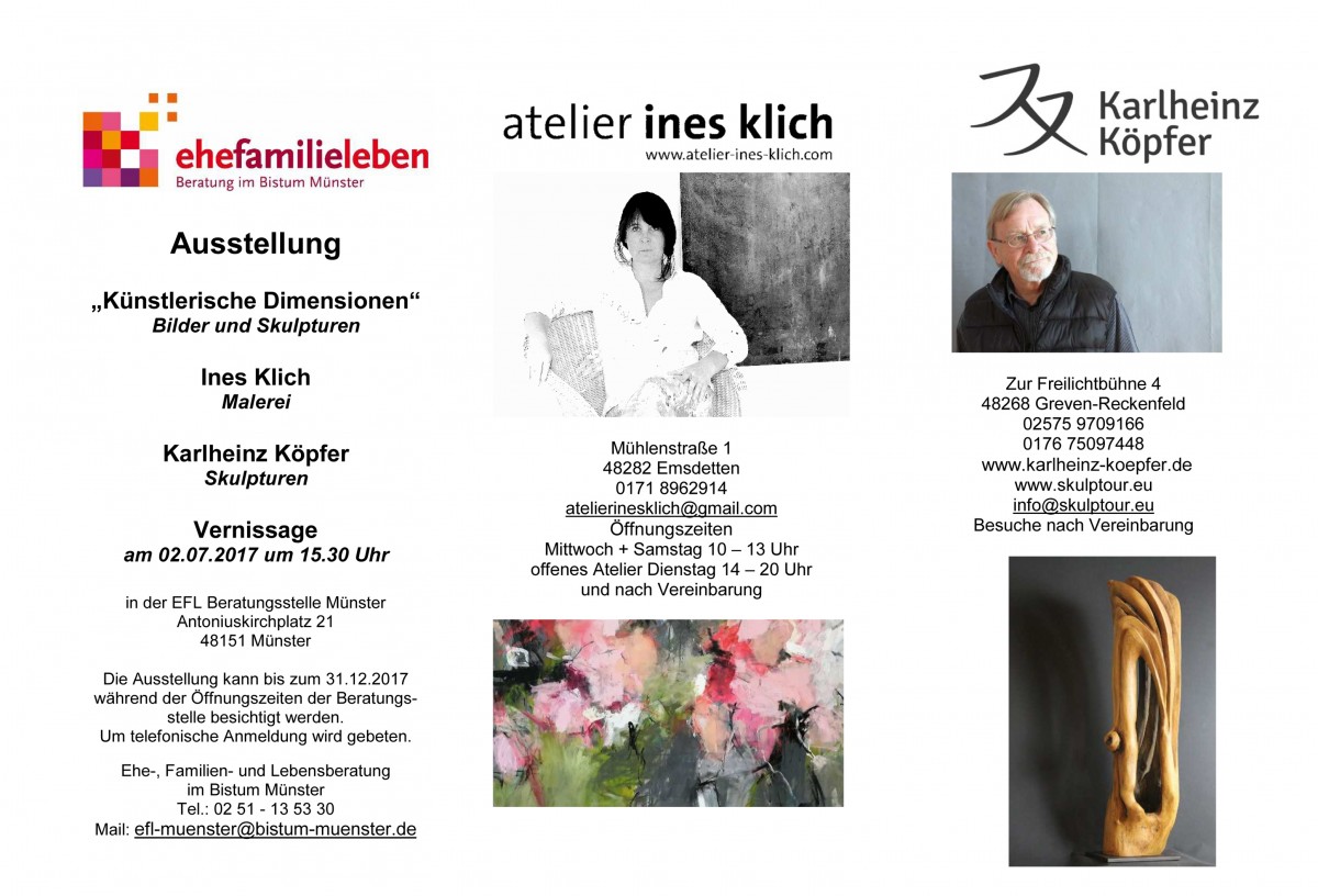 Vernissage bei EFL morgen