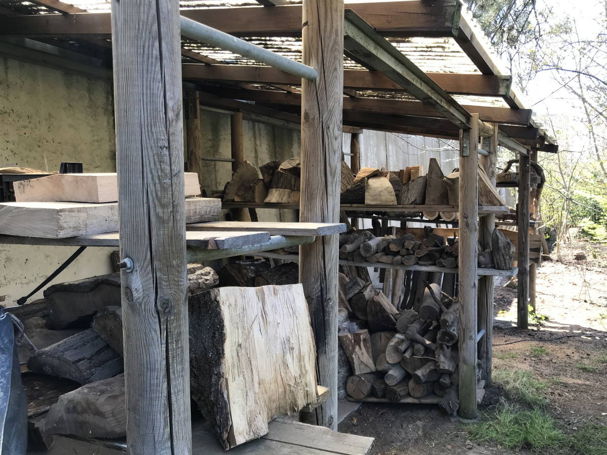 Holzlager