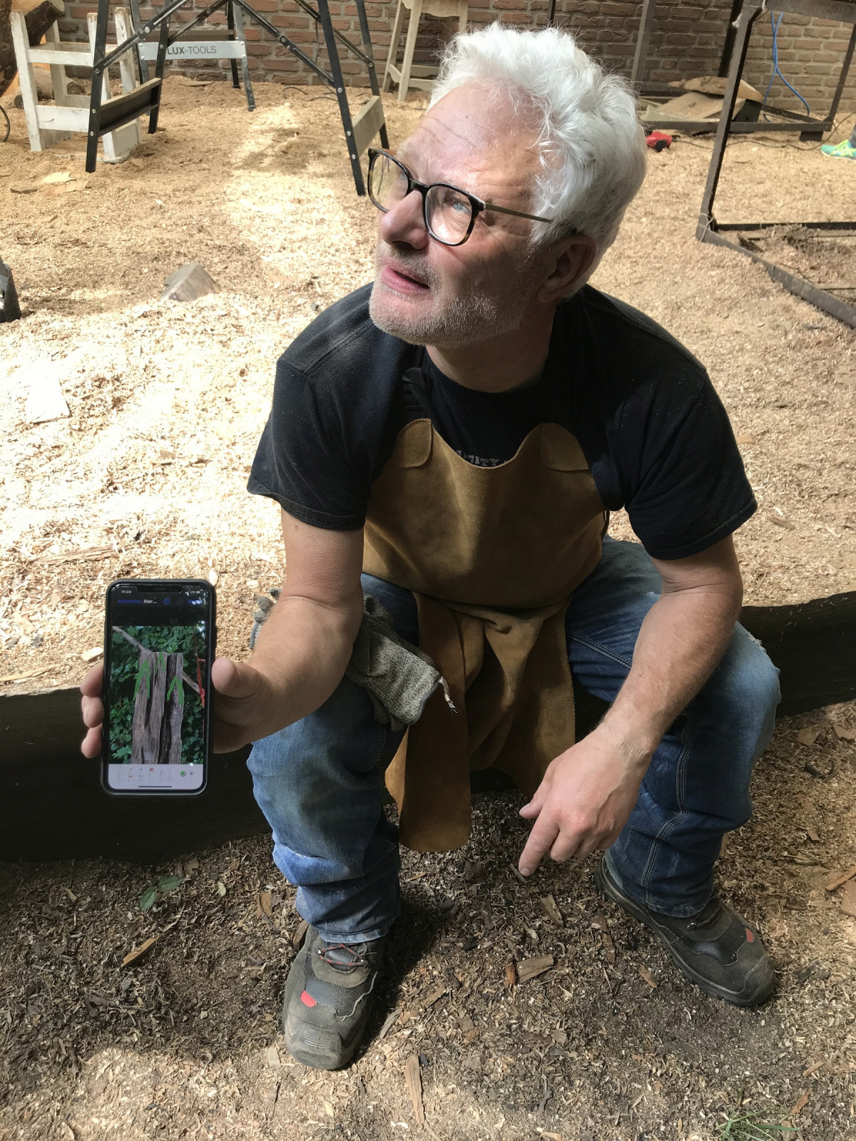 Jürgen hat eine App, da kann man schoma sichtbar machen, wie es hätte werden können, wenn es nicht anders gekommen wäre.