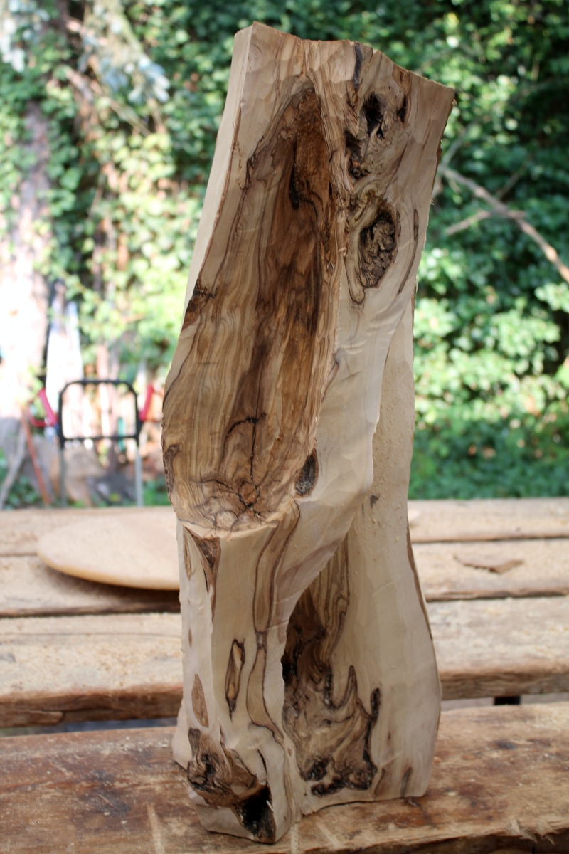 schwieriges Holz