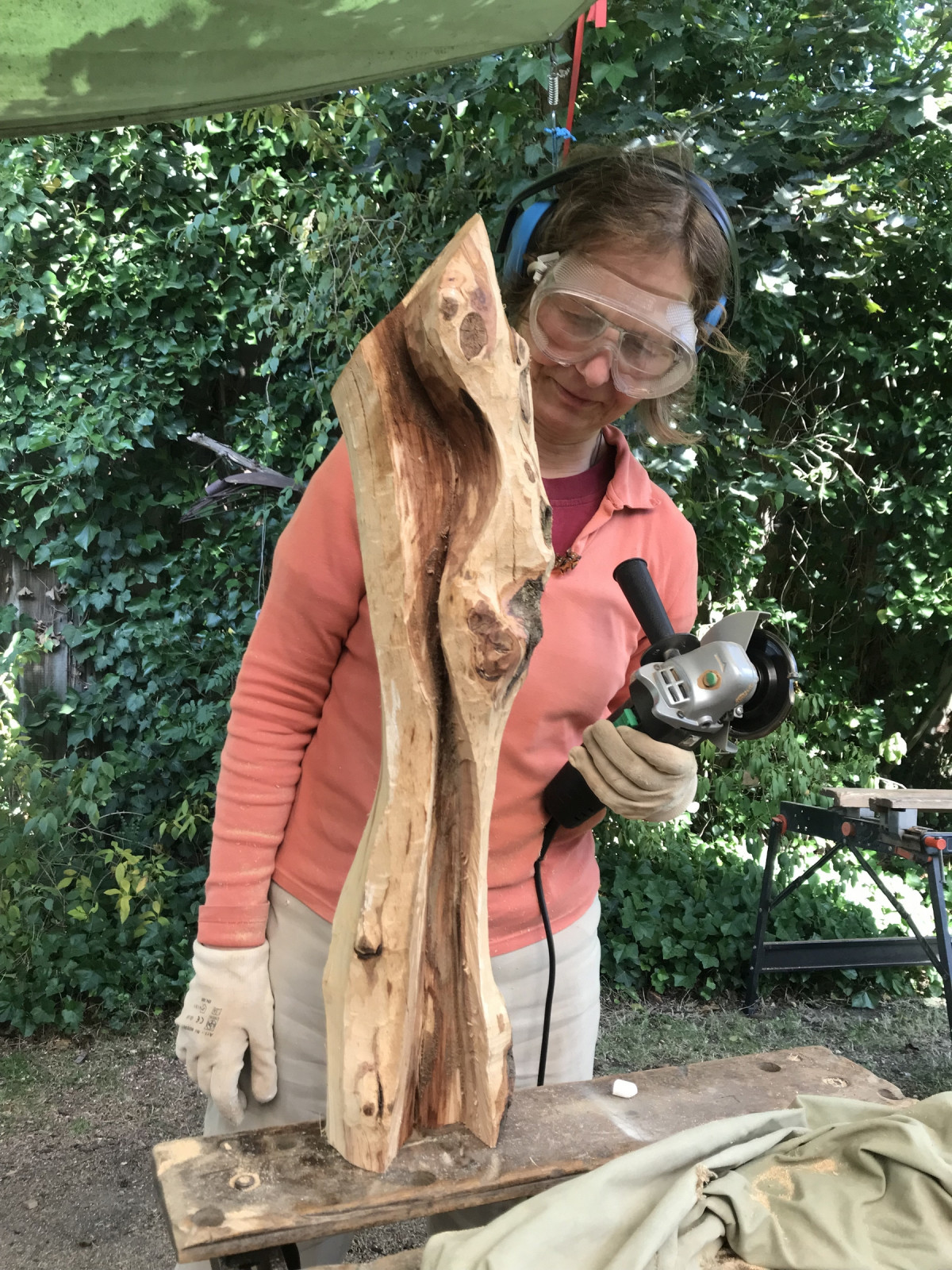 Barbara und ihre Pflaume