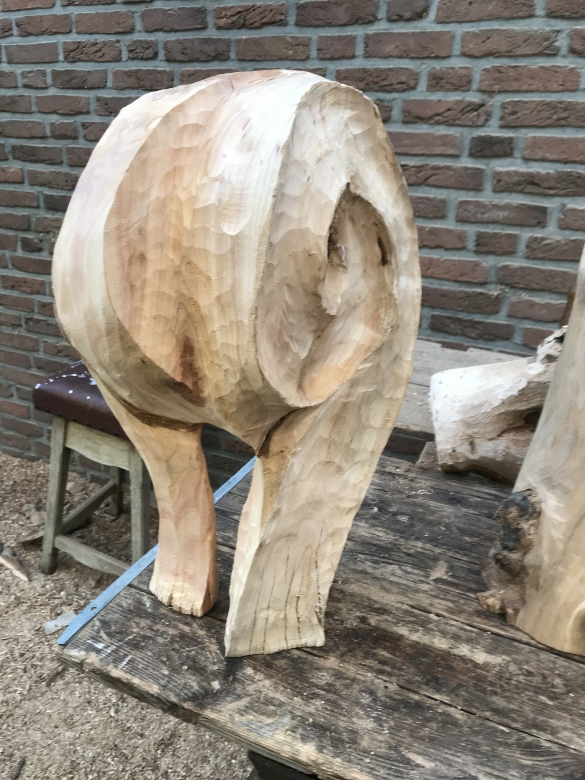 auch nur eine Schnecke