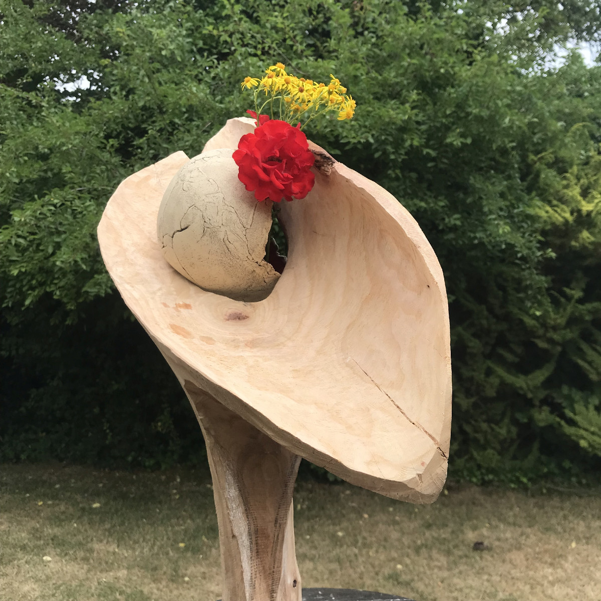 Angela macht jetzt Ikebana
