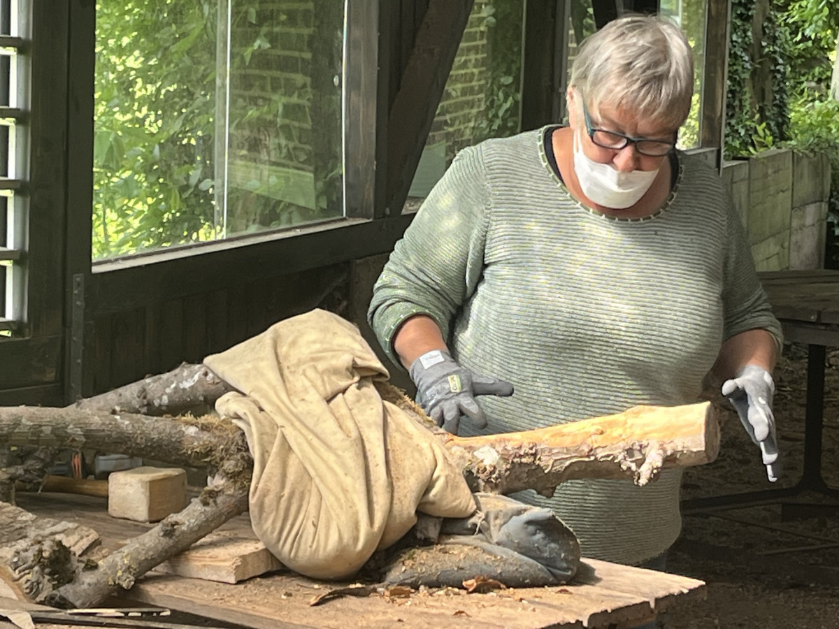 Mit Geduld und Spucke