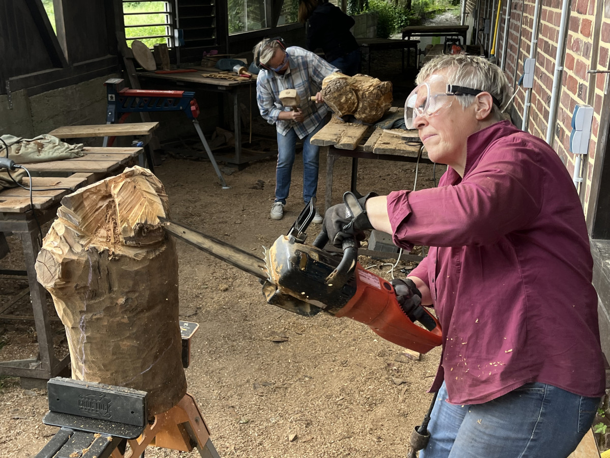Power Queen im Vollen Einsatz