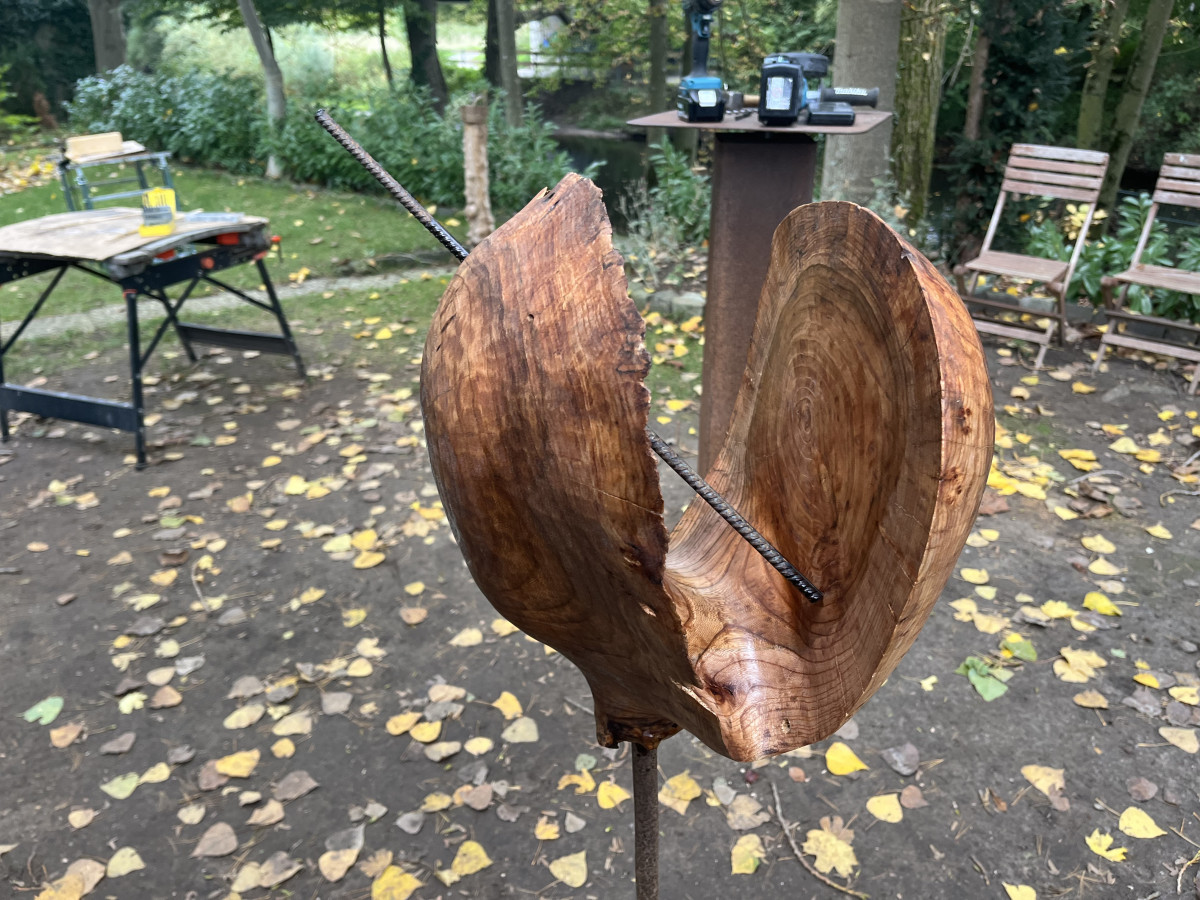 Klaus Gartenskulptur