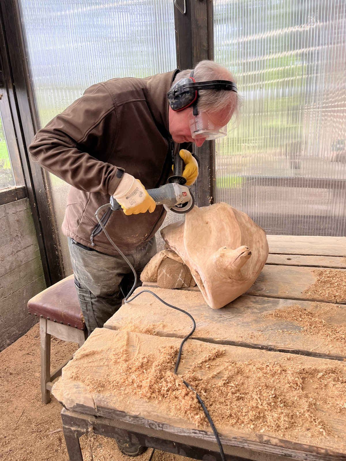 Jörg fackelte nicht lange...